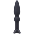 Tantus Silicone Perfect Butt Plug Black - ACME Pleasure