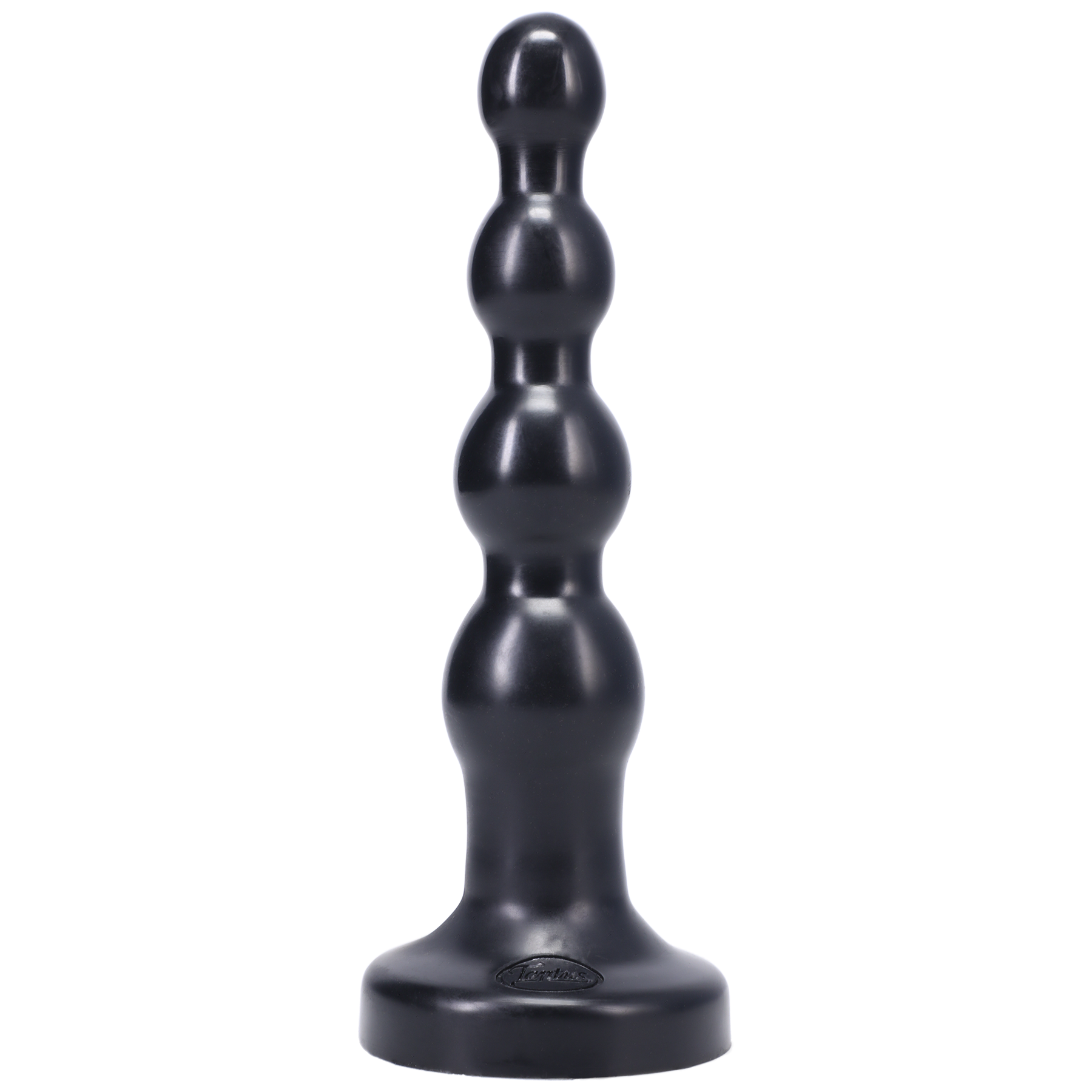 Tantus Silicone Large Ripple Butt Plug Black - ACME Pleasure