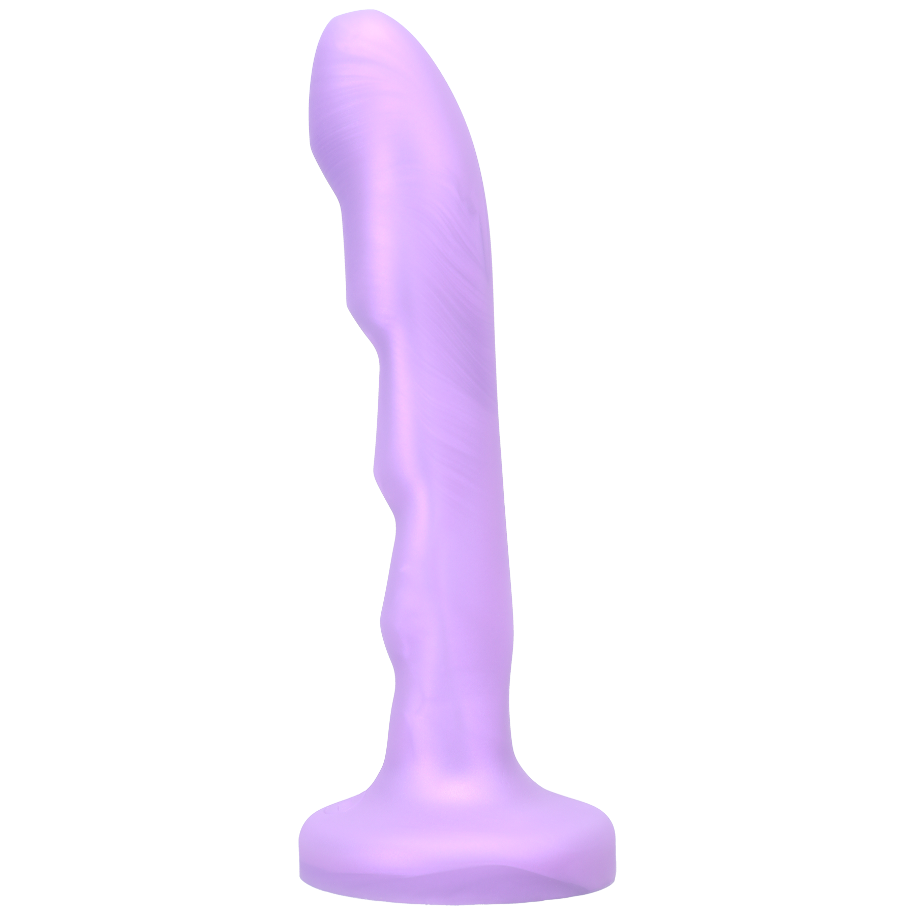 Tantus Silicone Charmer Curved G-Spot Dildo Lavender - ACME Pleasure