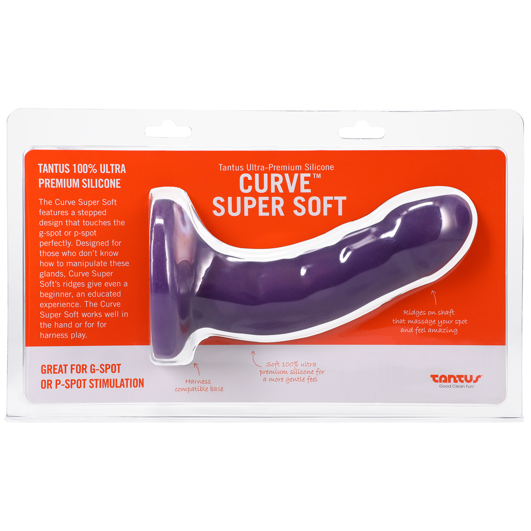 Silicone Curve Dildo Amethyst - ACME Pleasure