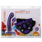 Tantus Silicone Sport Harness Kit Midnight Purple - ACME Pleasure