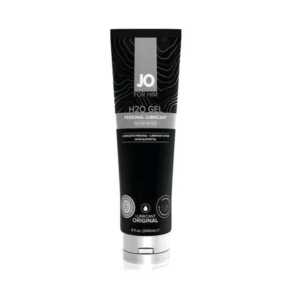 Jo For Him H2O Gel Original Water-Based Personal Lubricant Lube 8 fl. oz. / 240 ml - ACME Pleasure