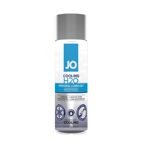 JO H2O Cooling Lubricant 2 fl oz - ACME Pleasure