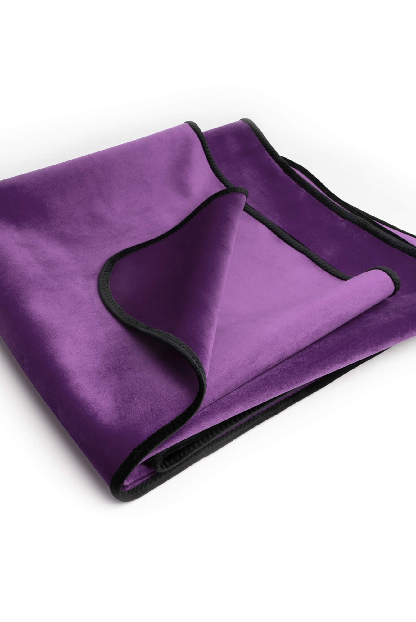 Fascinator Lush Throw  Purple Microvelvet - King Size - ACME Pleasure