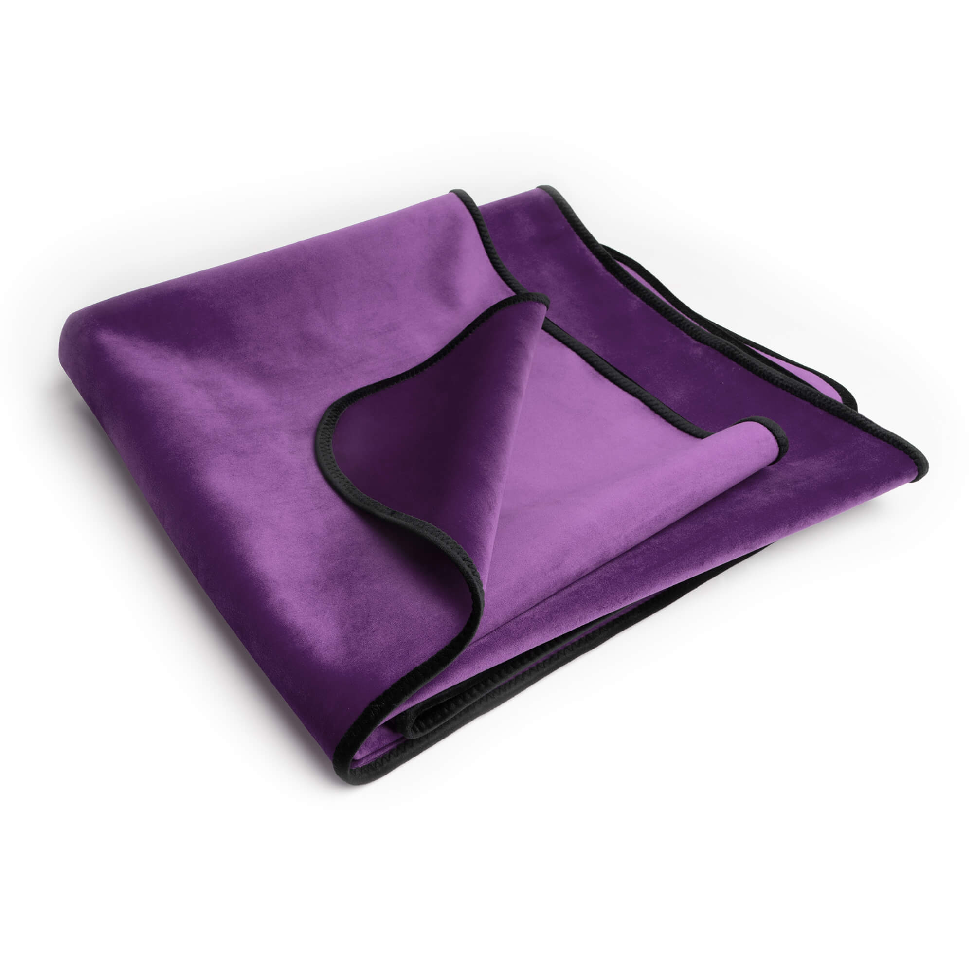 Fascinator Lush Throw  Purple Microvelvet - King Size - ACME Pleasure