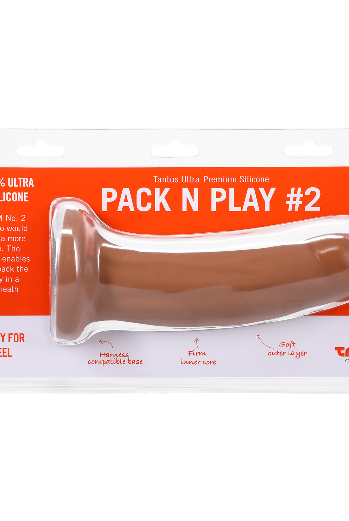 Silicone Pack'n Play No.2 Dildo - ACME Pleasure