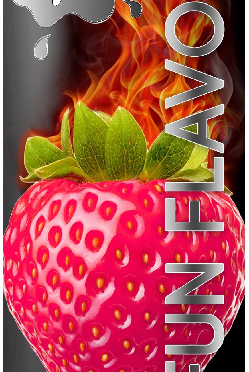 Fun Flavors Sexy Strawberry 4 in 1 3oz - ACME Pleasure