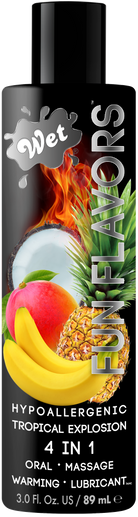 Fun Flavors Tropical Explosion 4 in 1 3oz - ACME Pleasure