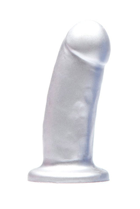 They/Them  Super Soft Silicone Dildo Silver - ACME Pleasure