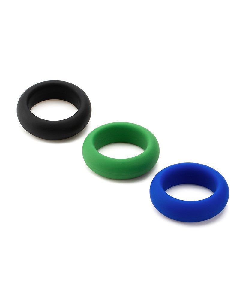3 Pack Silicone C-rings - ACME Pleasure