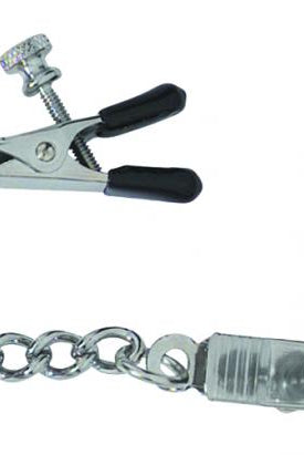 Adjustable Nipple Clamps With Curbed Chain - ACME Pleasure
