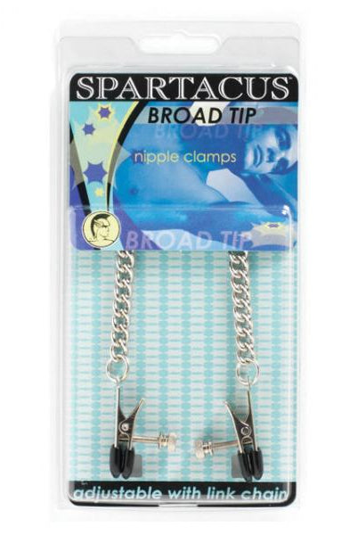 Adjustable Nipple Clams With Curbed Chain - ACME Pleasure