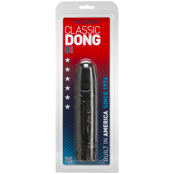 Classic Dong 8 inches Black - ACME Pleasure