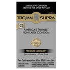 Trojan Supra Microsheer Polyurethane Condoms 6 Pack - ACME Pleasure