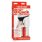 Vac-U-Lock 8in Ultraskyn Dildo with Ultra Harness - Beige - ACME Pleasure