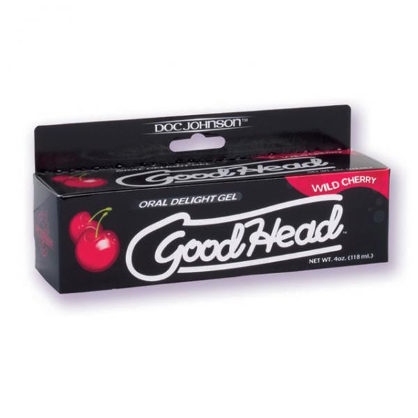 Goodhead Oral Delight Gel Wild Cherry 4oz - ACME Pleasure