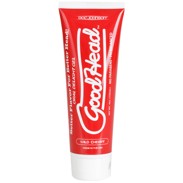 Goodhead Oral Delight Gel Wild Cherry 4oz - ACME Pleasure