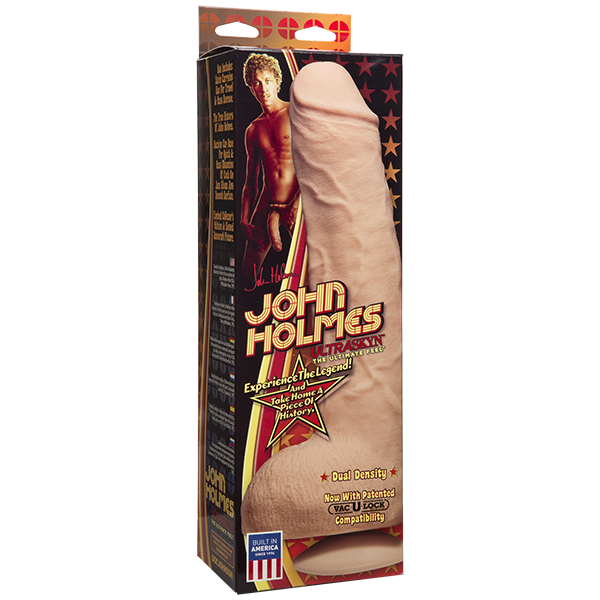 John Holmes Realistic C*ck 12 Inch - Beige - ACME Pleasure