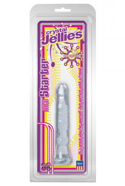 Crystal Jellies 6 inches Anal Starter Clear - ACME Pleasure