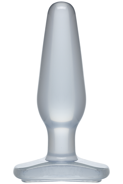 Crystal Jellies Butt Plug Clear Medium - ACME Pleasure