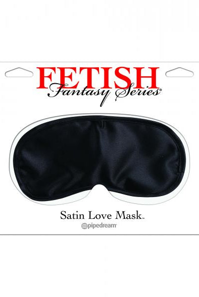 Fetish Fantasy Satin Love Mask Black O/S - ACME Pleasure