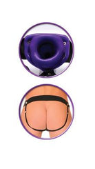 For Him Or Her Hollow Strap On Purple - ACME Pleasure