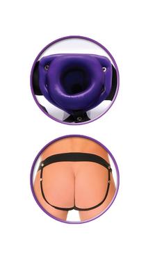 For Him Or Her Hollow Strap On Purple - ACME Pleasure