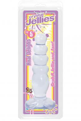 Crystal Jellies Anal Delight 5 inches Clear - ACME Pleasure