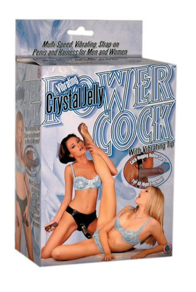 Vibrating Crystal Jelly Power Cock (lavender) - ACME Pleasure