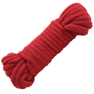 Japanese Style Bondage Rope Cotton Red 32 Feet - ACME Pleasure