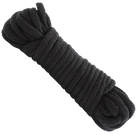 Japanese Style Bondage Rope Cotton Black 32 feet - ACME Pleasure