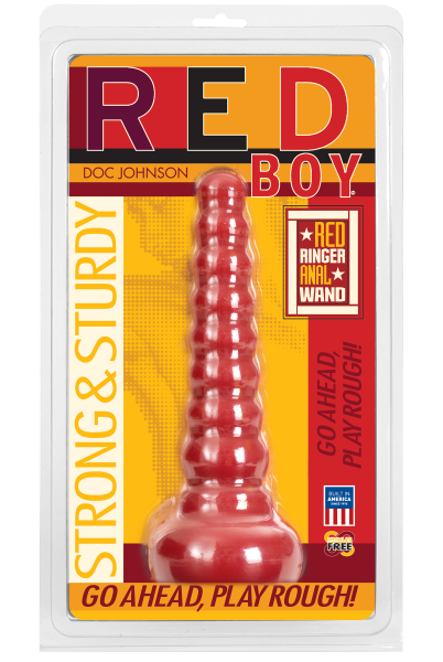 Red Boy Anal Wand Red - ACME Pleasure