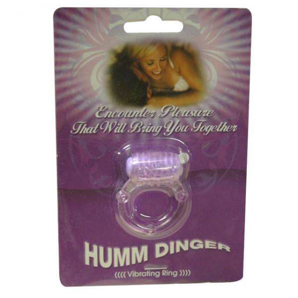 Humm Dinger Dual Vibrating Cock Ring (purple) - ACME Pleasure