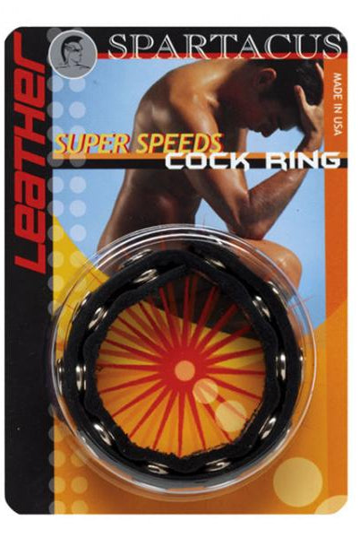 Spartacus Leather Super Speeds Cock Ring - ACME Pleasure
