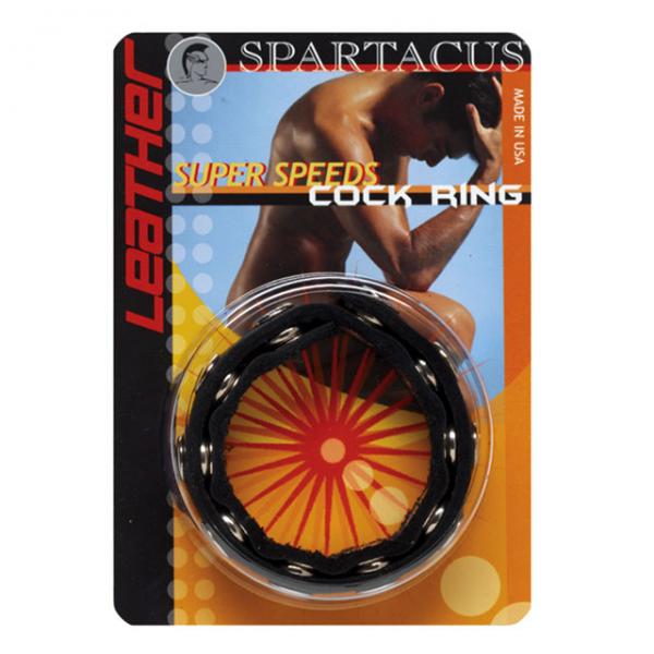 Spartacus Leather Super Speeds Cock Ring - ACME Pleasure