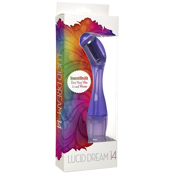 Lucid Dream No 14 Multi-Speed Waterproof G-Spot Vibrator - Purple - ACME Pleasure