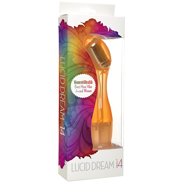 Lucid Dream No 14 Multi-Speed G-Spot Vibrator Orange - ACME Pleasure