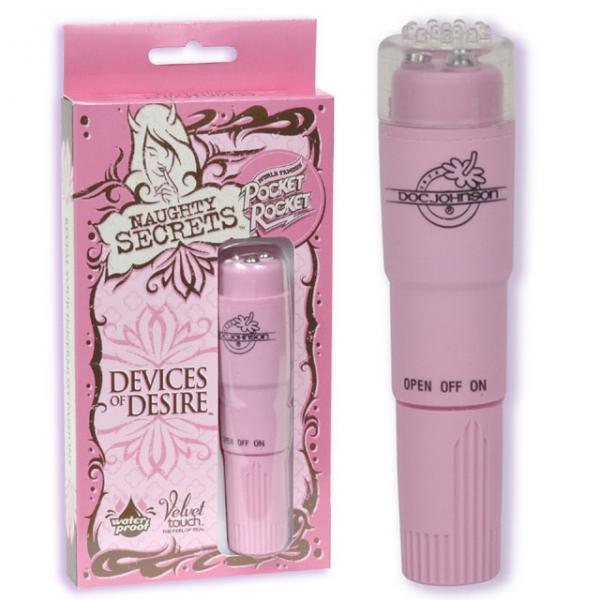 Naughty Secrets Pocket Rocket Pink Vibrator Desire - ACME Pleasure