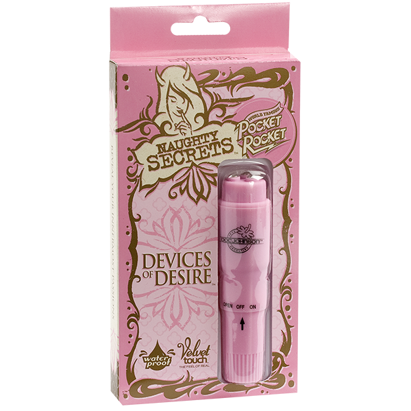 Naughty Secrets Pocket Rocket Pink Vibrator Desire - ACME Pleasure