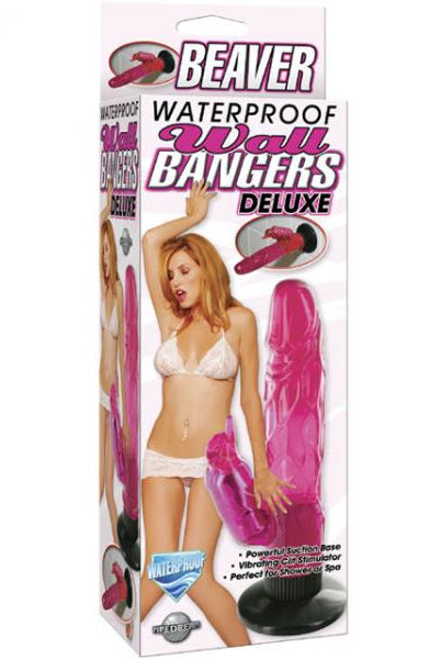 Waterproof Beaver Wall Bangers Pink Vibrator - ACME Pleasure