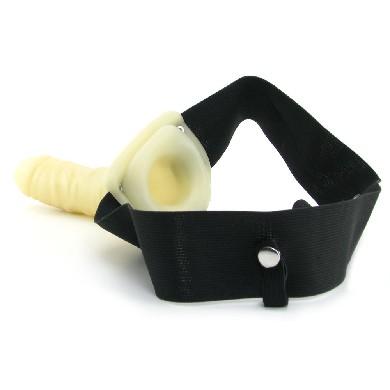 Fetish Fantasy Vibrating Hollow Strap-On Glow In The Dark - ACME Pleasure