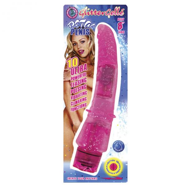 Glitter Gelle Petal Penis (pink) - ACME Pleasure