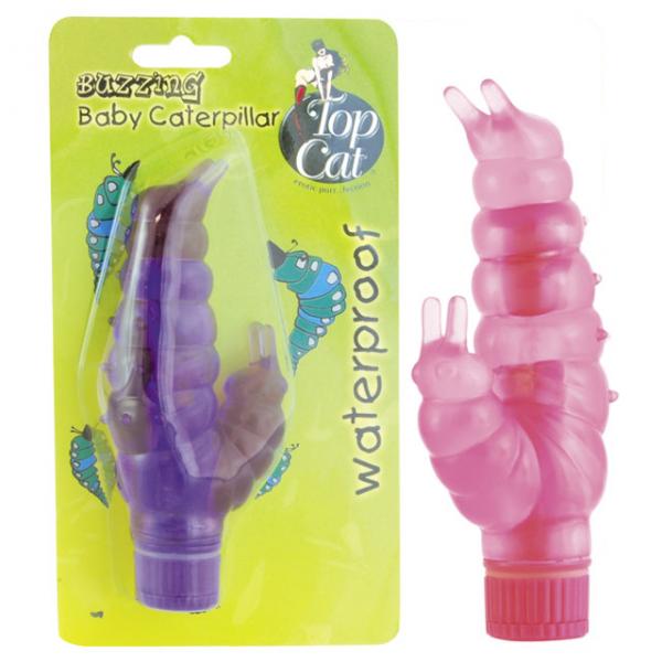 Buzzing Baby Caterpillar Waterproof Vibrator (pink) - ACME Pleasure