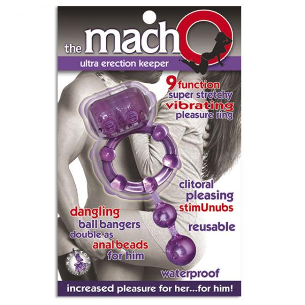 Macho Ultra Erection Keeper Purple - ACME Pleasure