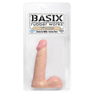 Basix Rubber Works 6 Inch Dong - ACME Pleasure