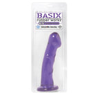 Basix Rubber Works 6.5 inches Dong With Suction Cup Purple - ACME Pleasure