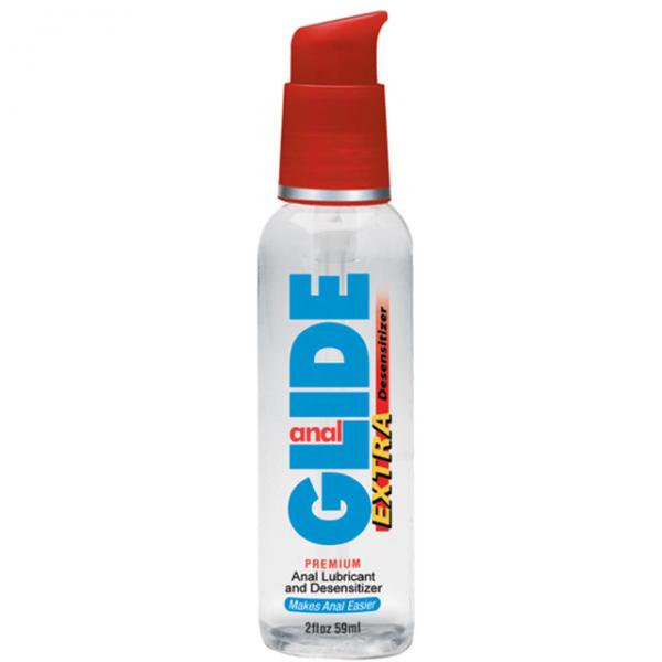 Body Action Anal Glide Extra 2 Fl Oz Water Based Desensitizing Lubricant - ACME Pleasure