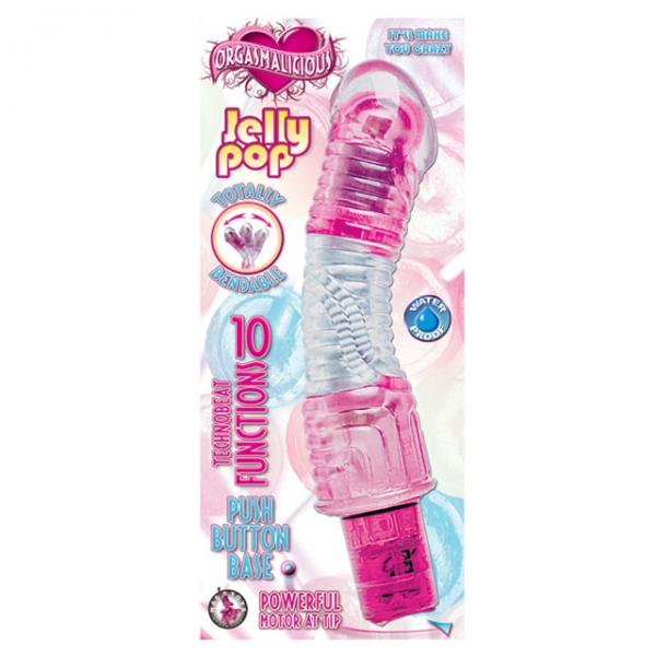 Orgasmalicious Jelly Pop Pink Vibrator - ACME Pleasure