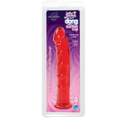 Jelly Jewel Dong With Suction Cup Ruby Red - ACME Pleasure