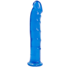 Jelly Jewels Dong With Suction Cup 8 Inch - Blue - ACME Pleasure